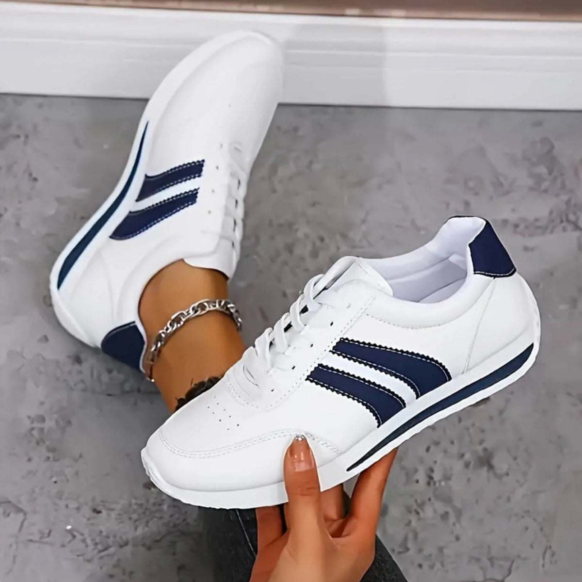 Kirsten | Lette Ortopediske Sneakers for Gåing