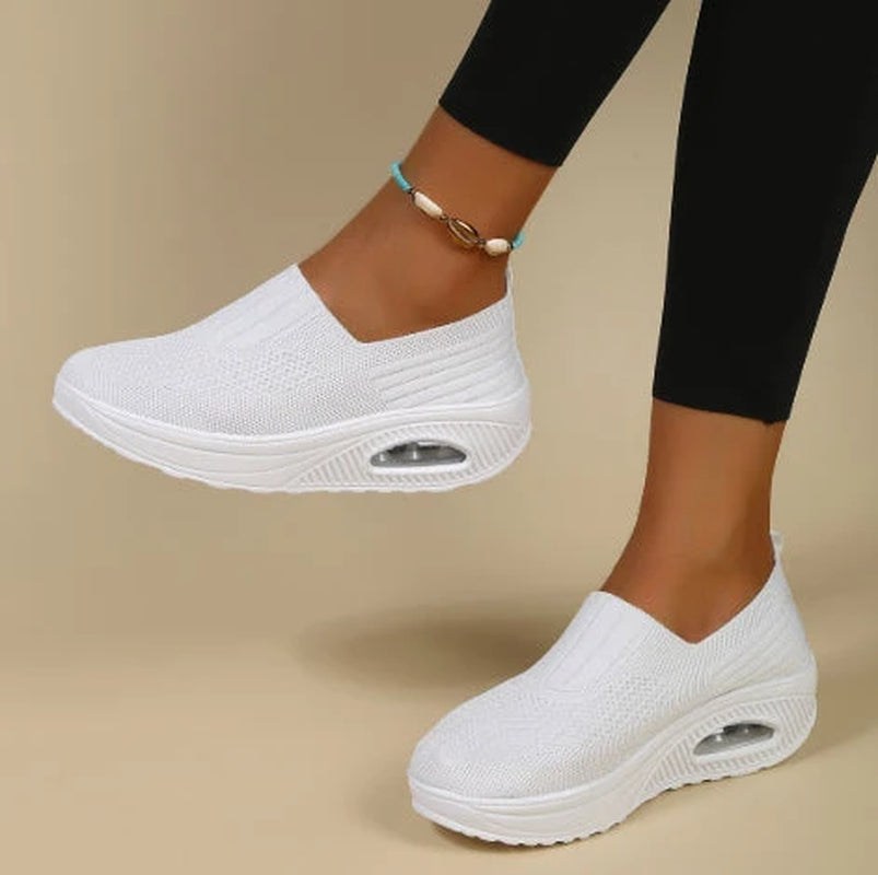 Women'S Platform Slip-On Sneakers