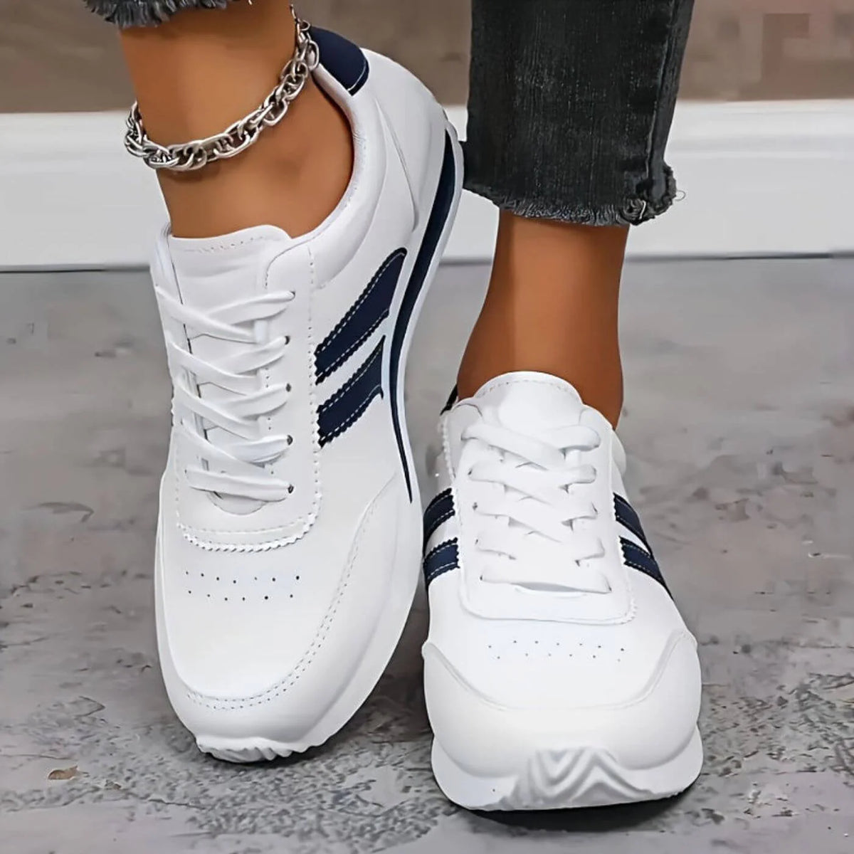 Kirsten | Lette Ortopediske Sneakers for Gåing