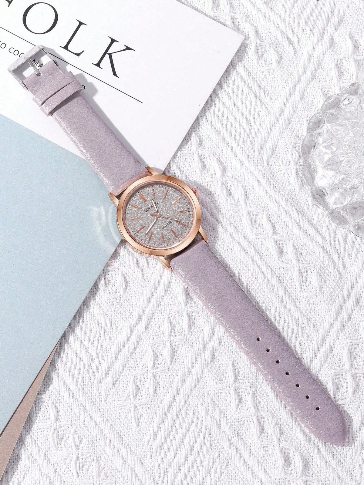 This Watch Features a Fashionable and Comfortable PU Leather Strap, Suitable for Both Men and Women. It Is a Casual Student Watch That Can Be Worn for Parties, Festivals, Gatherings, Weddings, and Daily Use. It Makes the Best Gift for the Back-To-School Season, Graduation Season, and Thanksgiving for Women.