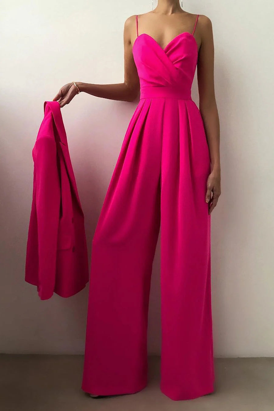 Maribel | Refined Jumpsuit with Signature Detail