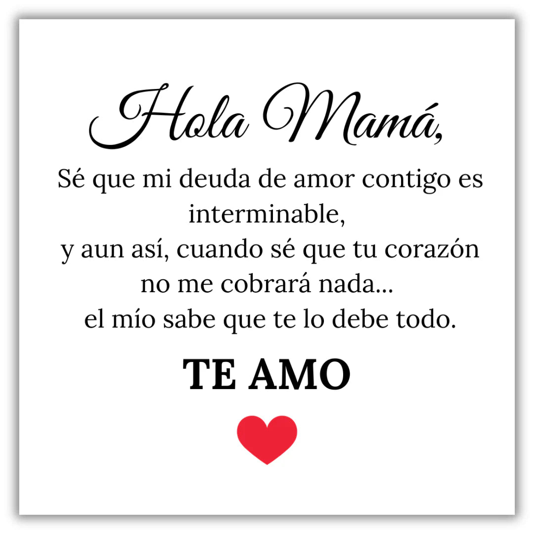 Collar Abrazo De Mamá