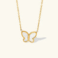 Flutterby Mother of Pearl Necklace
