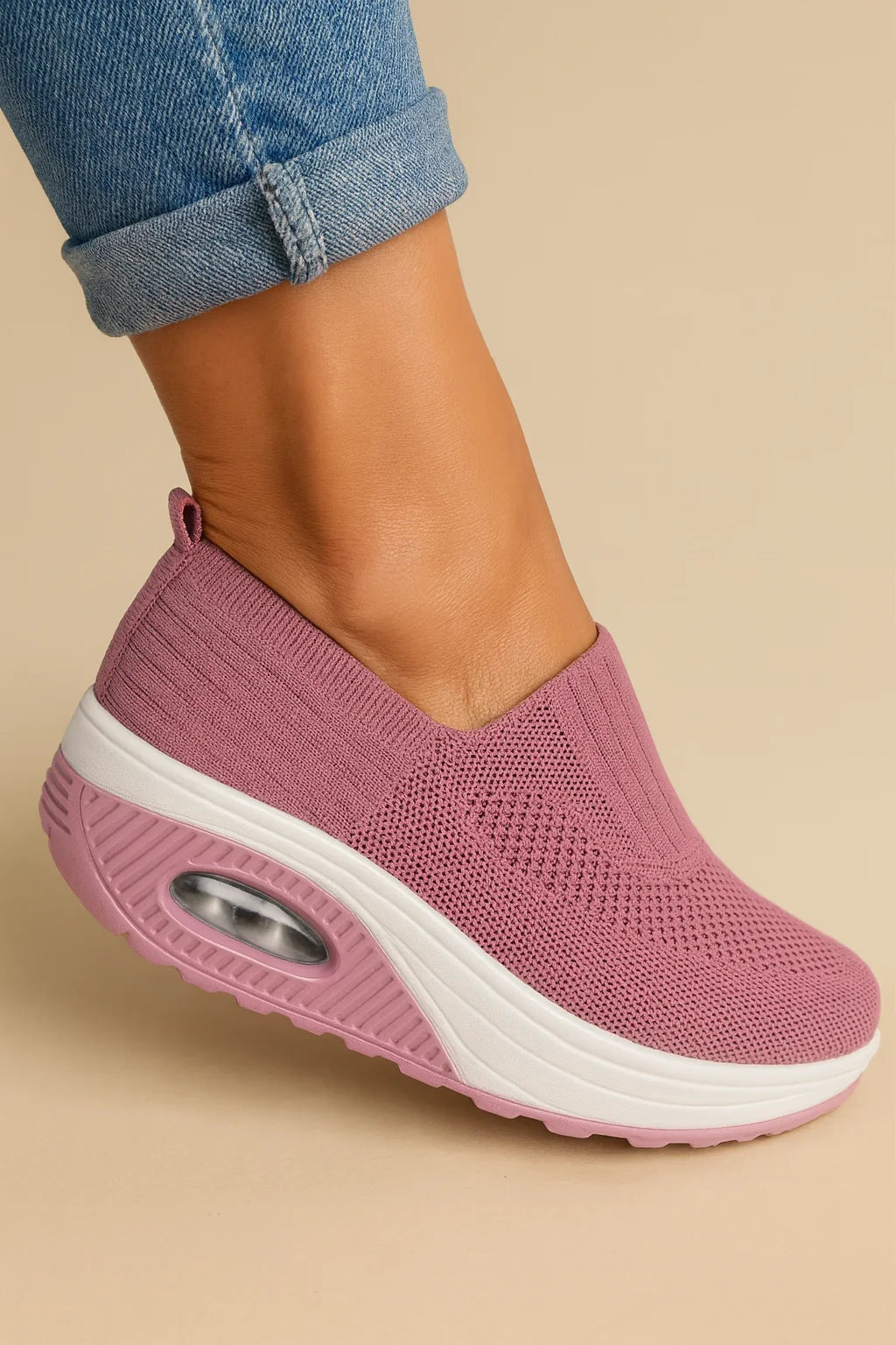 Women'S Platform Slip-On Sneakers