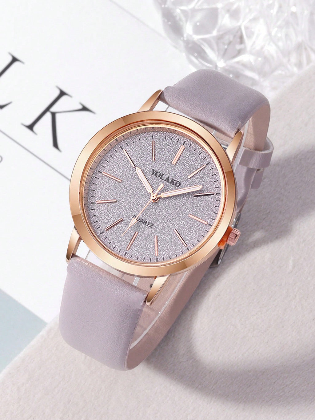 This Watch Features a Fashionable and Comfortable PU Leather Strap, Suitable for Both Men and Women. It Is a Casual Student Watch That Can Be Worn for Parties, Festivals, Gatherings, Weddings, and Daily Use. It Makes the Best Gift for the Back-To-School Season, Graduation Season, and Thanksgiving for Women.