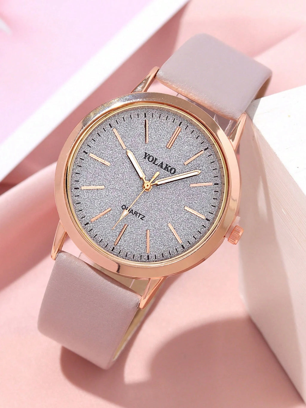 This Watch Features a Fashionable and Comfortable PU Leather Strap, Suitable for Both Men and Women. It Is a Casual Student Watch That Can Be Worn for Parties, Festivals, Gatherings, Weddings, and Daily Use. It Makes the Best Gift for the Back-To-School Season, Graduation Season, and Thanksgiving for Women.