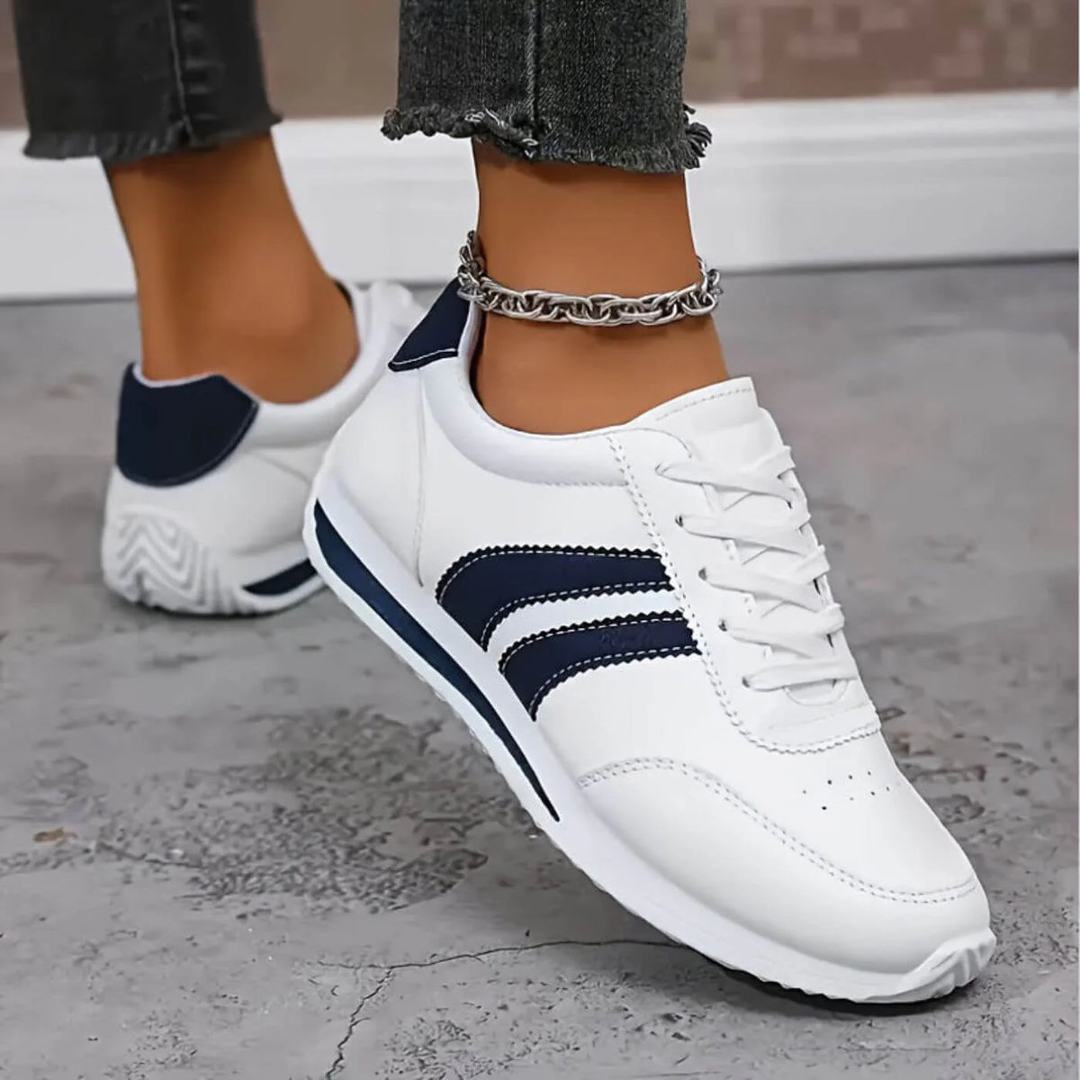 Kirsten | Lette Ortopediske Sneakers for Gåing