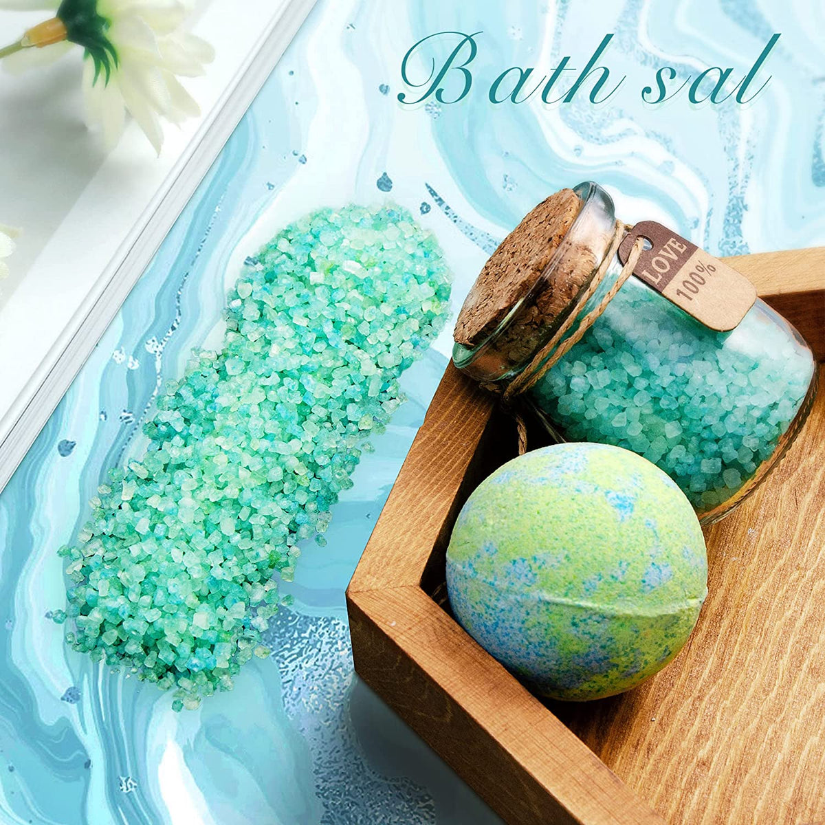 Mothers Day Gifts for Mom Wife, Birthday Gifts for Women Sister Best Friend Daughter Her, Relaxing Spa Gift Basket Set, Unique Coworker Teacher Nurse Gift Ideas for Women