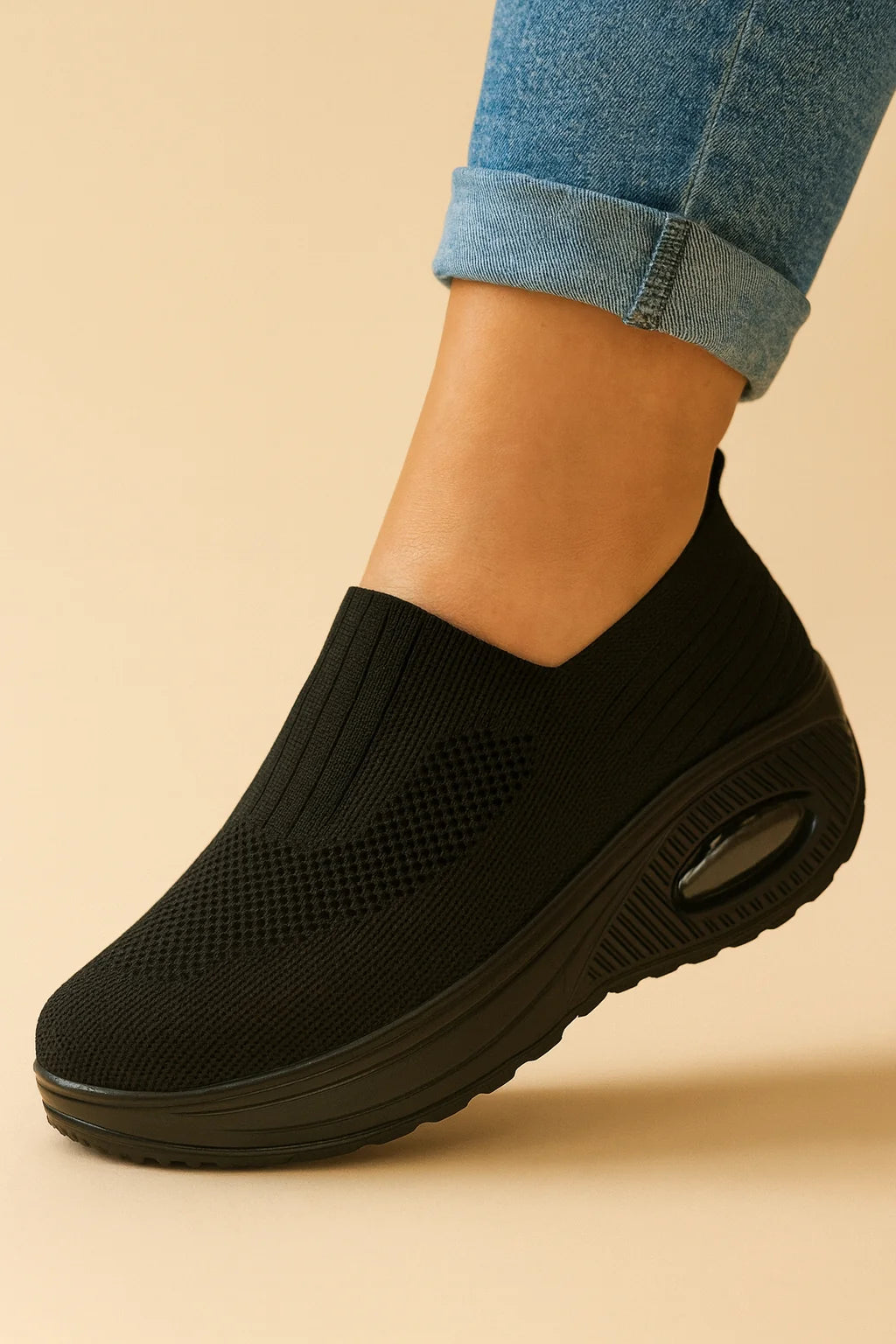 Women'S Platform Slip-On Sneakers